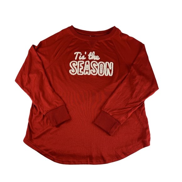 Secret Treasures 'Tis The Season NWT PJ Top Soft L - Picture 5 of 7